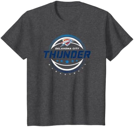 TEAM LOGO LOOSE SHIRTS サイズ5 L相当　定価27500円 Amazon.com: NBA Oklahoma City Thunder Wave Outline Team Logo T